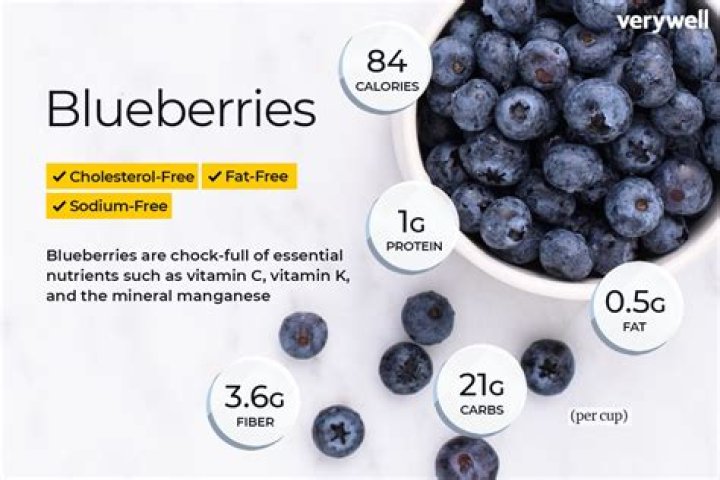 do blueberries have sugar