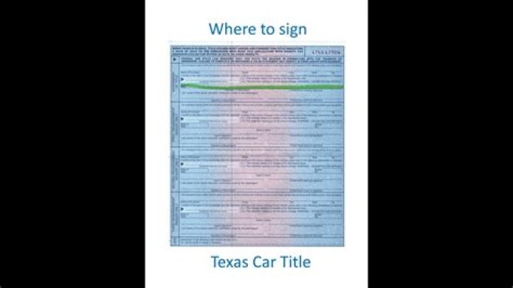 do both owners have to sign title to sell car