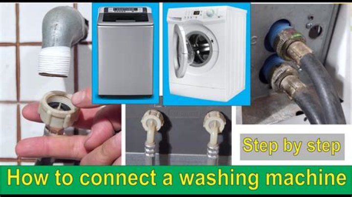 do i need to connect hot water to washing machine