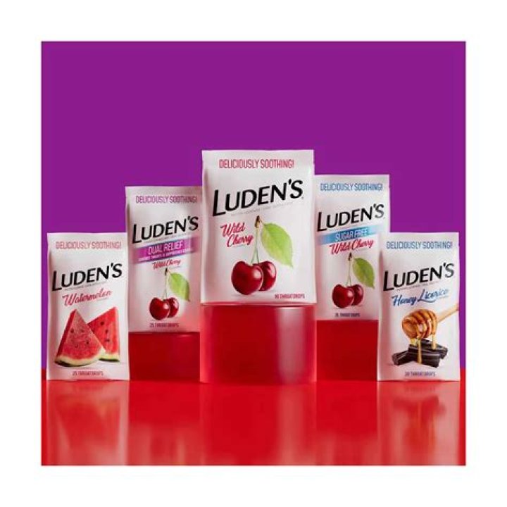 do ludens cough drops have medicine in them