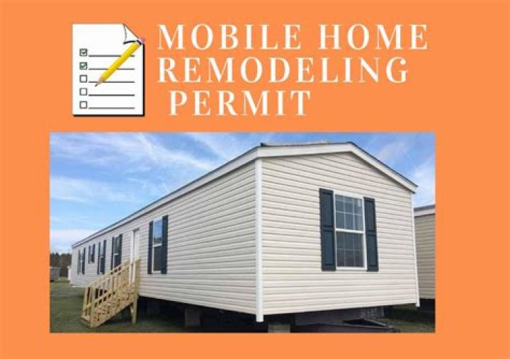 do you need a permit to remodel a mobile home