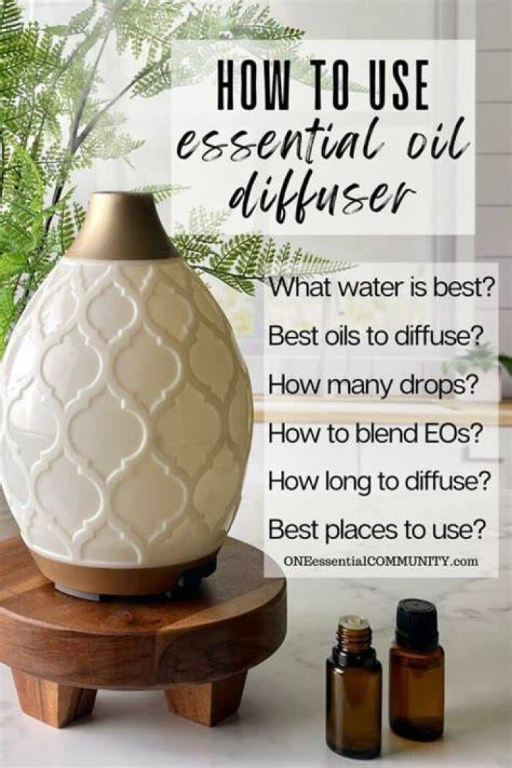 do you put water in a diffuser