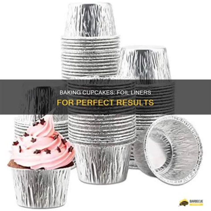 do you spray foil cupcake liners