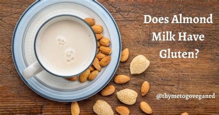 does almond have gluten