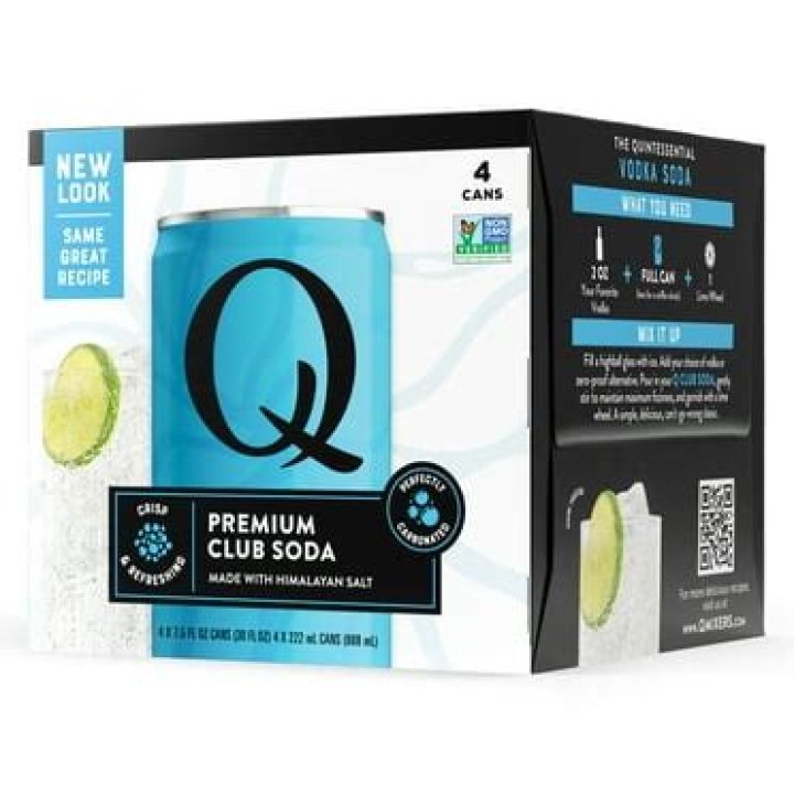 does club soda have quinine