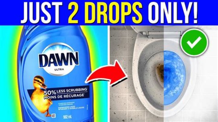 does dawn dish soap unclog drains