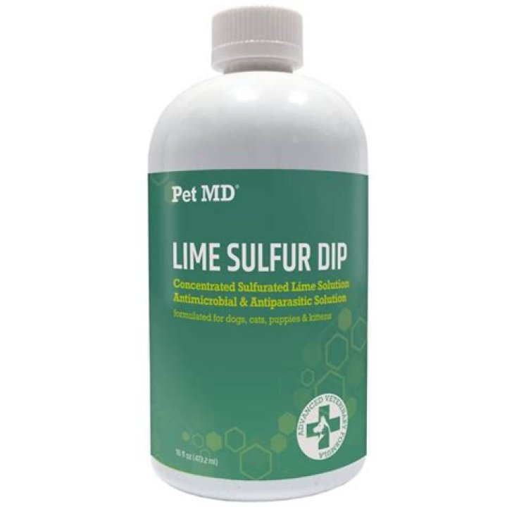 does lime sulfur dip kill fleas