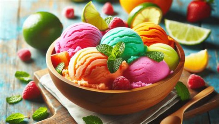 does sherbet have sugar