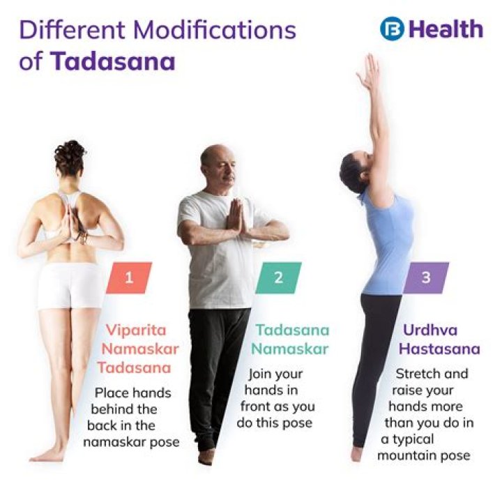 does tadasana increase height
