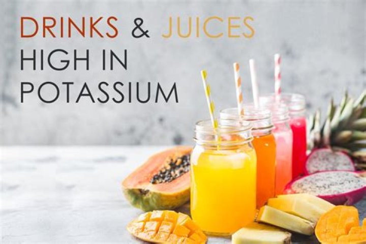 drinks high in potassium