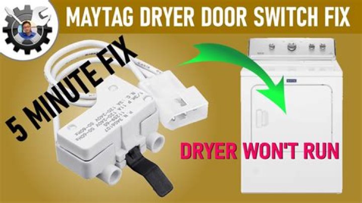 dryer door switch bypass
