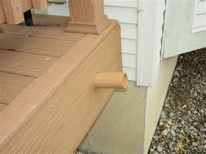 dryer vent under deck