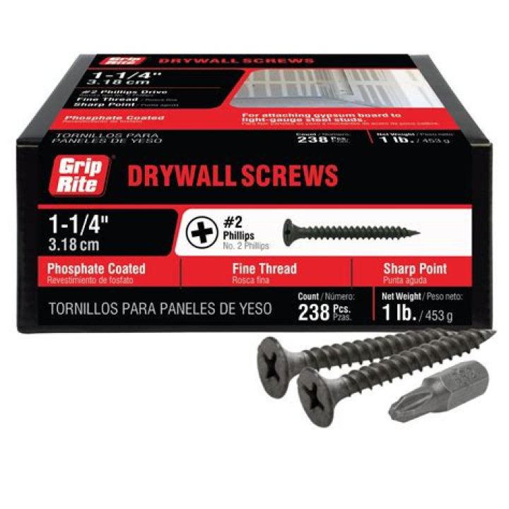 drywall screws for metal studs