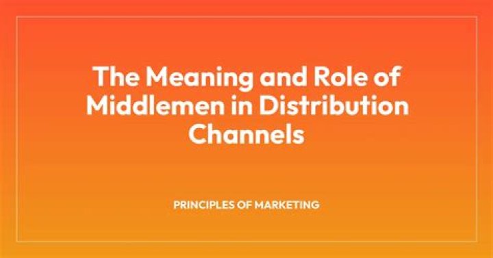 explain four disadvantages of middlemen in the chain of distribution
