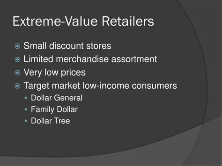 extreme value retailers