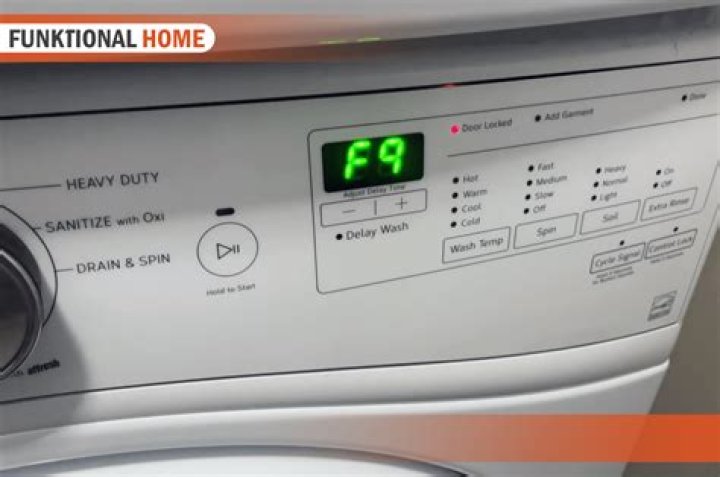 f code on kenmore washer