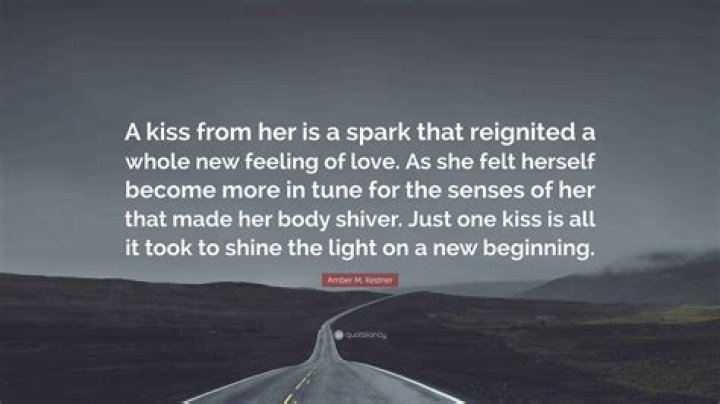 feeling a spark with someone