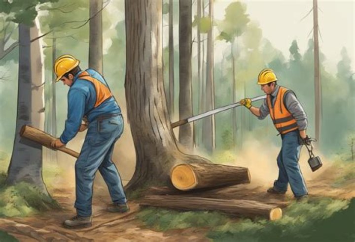 felling trees meaning