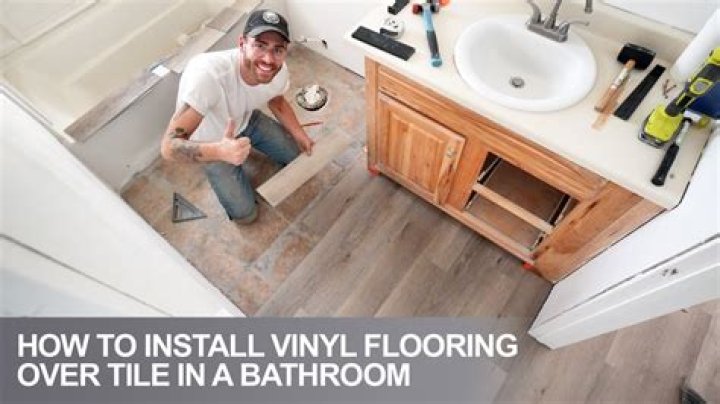 floating floor in bathroom