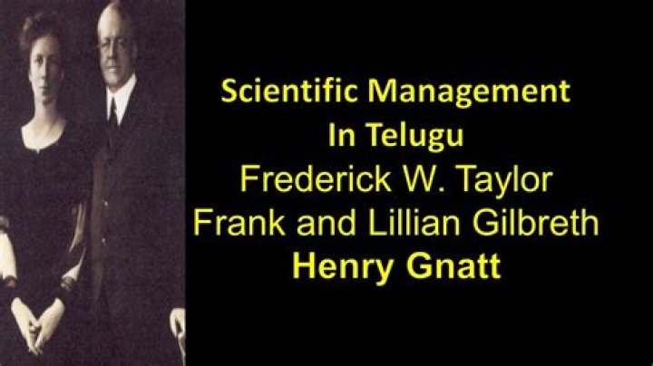 frank and lillian gilbreth contribution to management