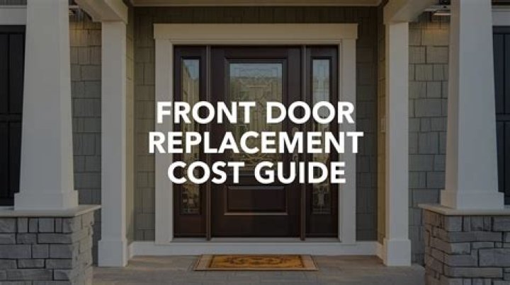 front door glass replacement cost