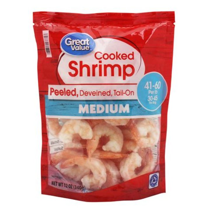frozen shrimp deveined