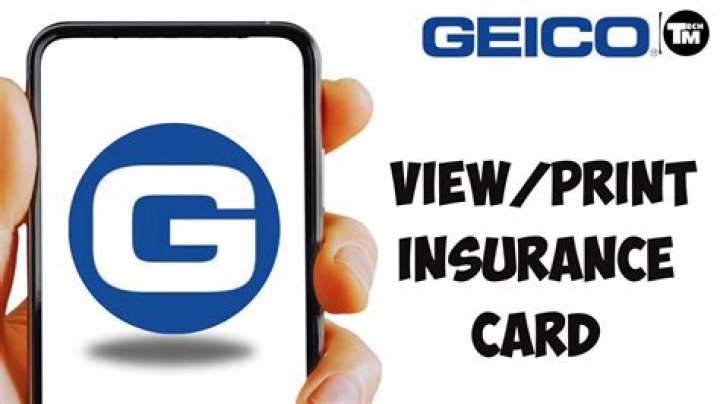geico print insurance cards