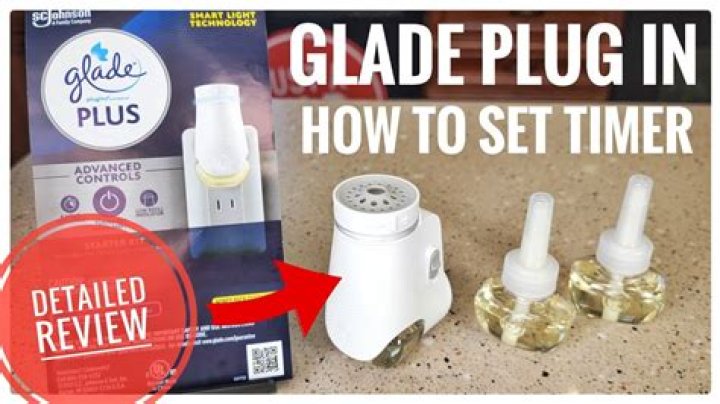 glade plug in instructions