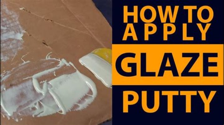 glaze putty over primer