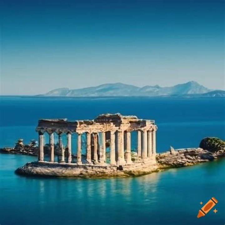 greek land forms