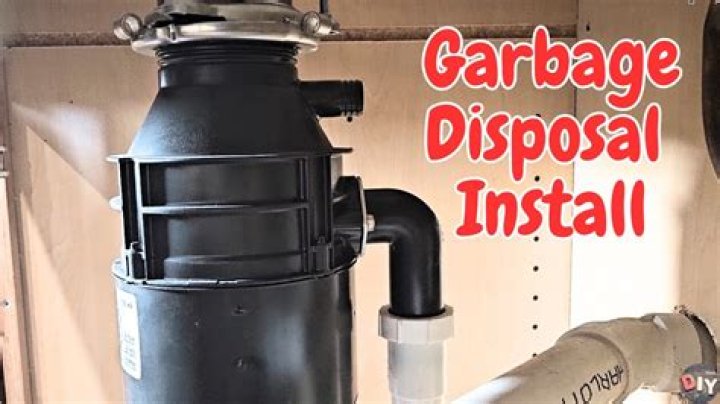 handyman to install garbage disposal