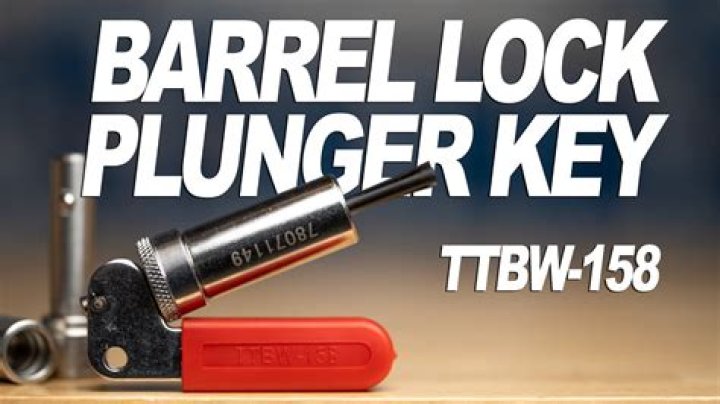 homemade barrel lock meter key