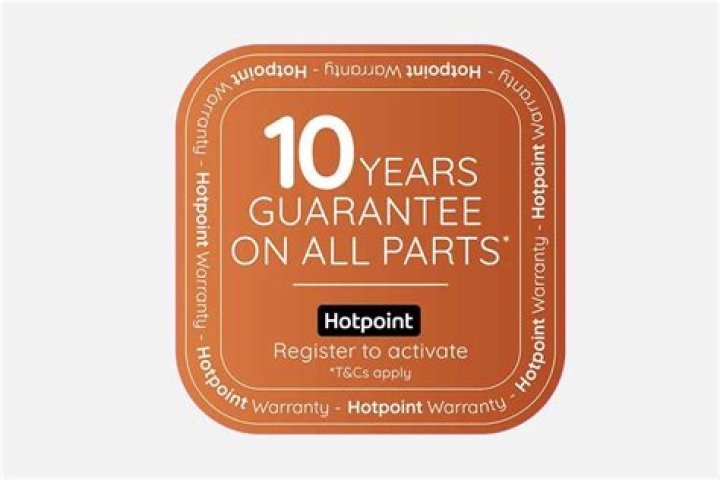 hotpoint 10 year parts guarantee