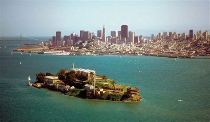 how far is alcatraz from san francisco bay