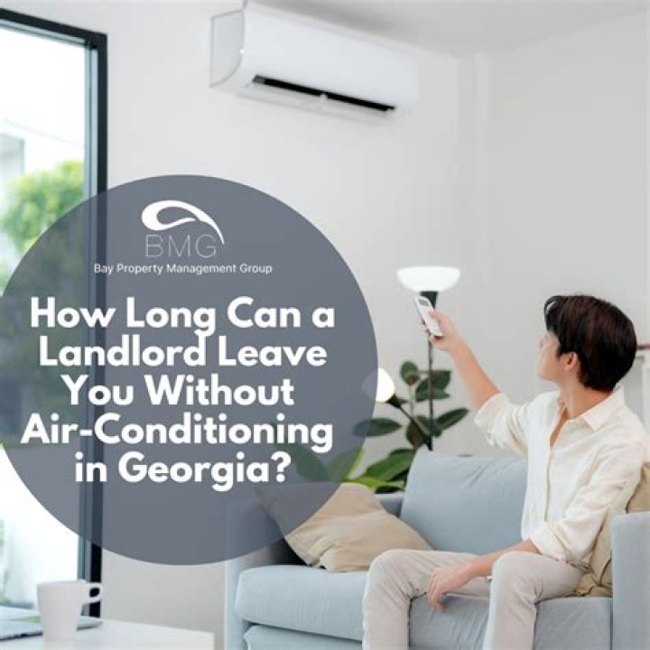 how long can a landlord leave you without air-conditioning