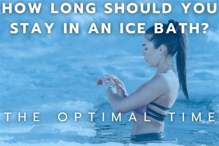 how long can you stay in an ice bath