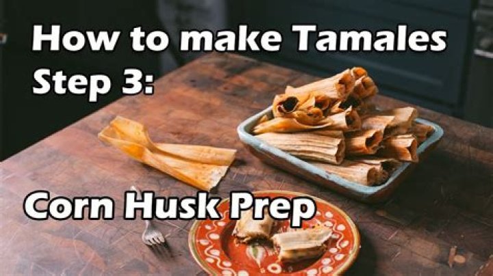 how long do you soak tamale husks