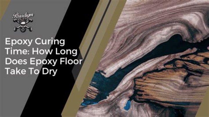 how long does epoxy countertop take to cure