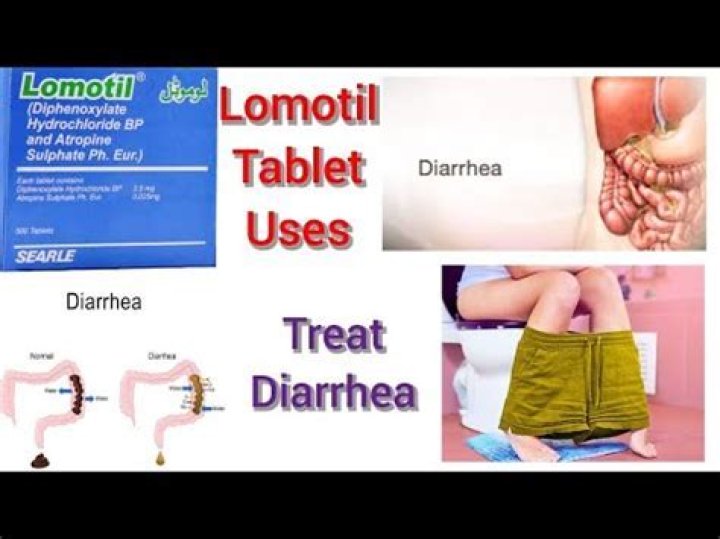 how long does it take lomotil to stop diarrhea