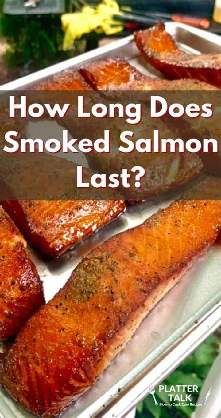 how long does smoked salmon last once opened
