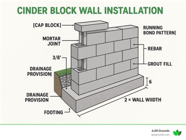 how long is a cinder block