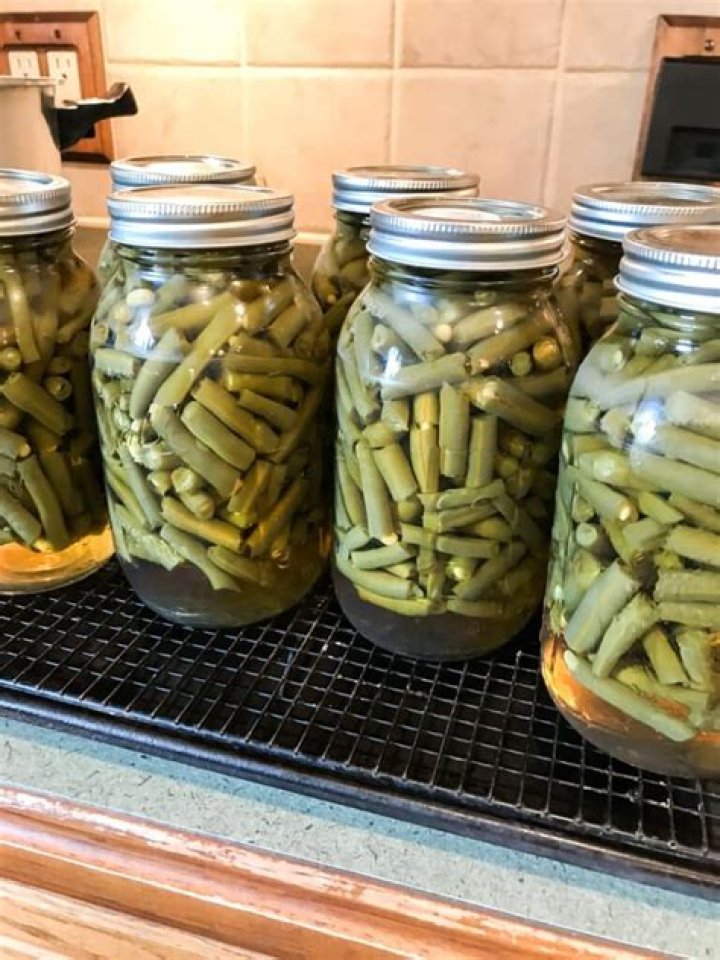 how long to water bath green beans