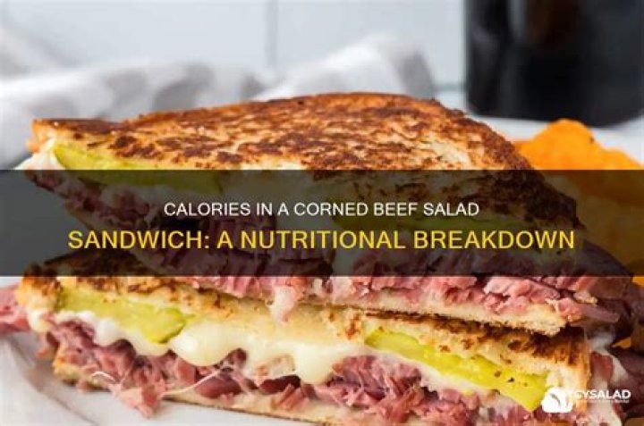 how many calories in a corned beef sandwich