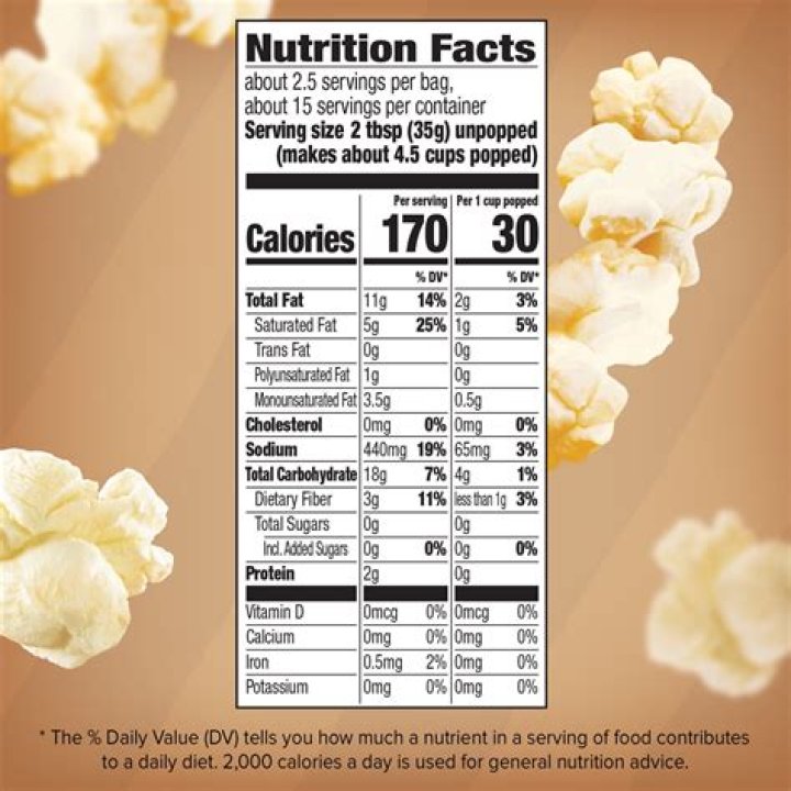 how many carbs in a bag of microwave popcorn