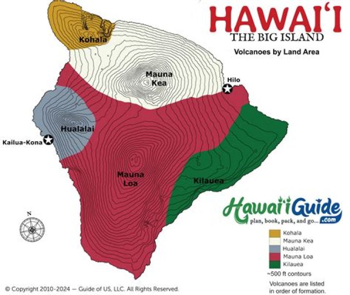how many miles across is the big island of hawaii