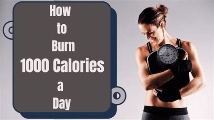 how many miles does it take to burn 1000 calories