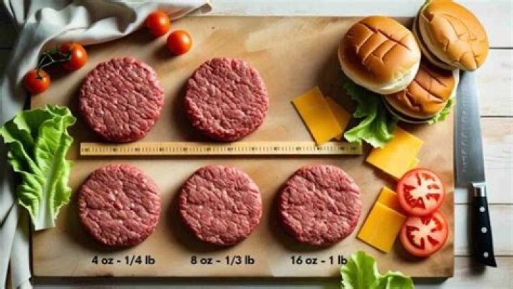 how many ounces is a quarter pound burger