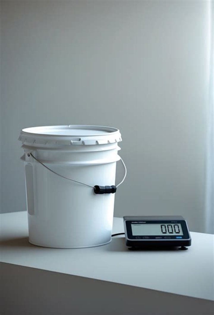 How much does 5 gallon bucket of paint weigh?