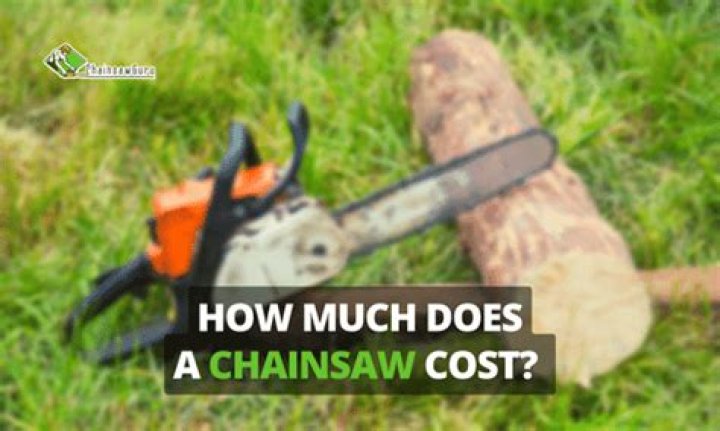 how much does a chainsaw cost
