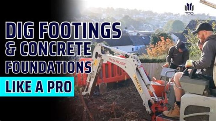 how much does it cost to dig footings
